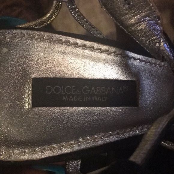 Dolce&gabbana suede wedges - Picture 5 of 8